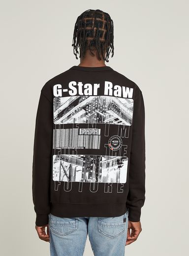 Substance Back Graphic Relaxed Sweater